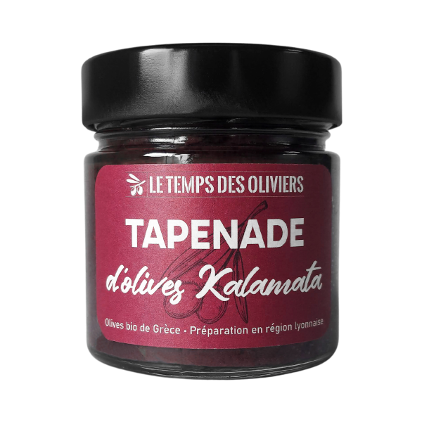 Le Temps Des Oliviers -- Tapenade d'olives kalamata bio - 200 g