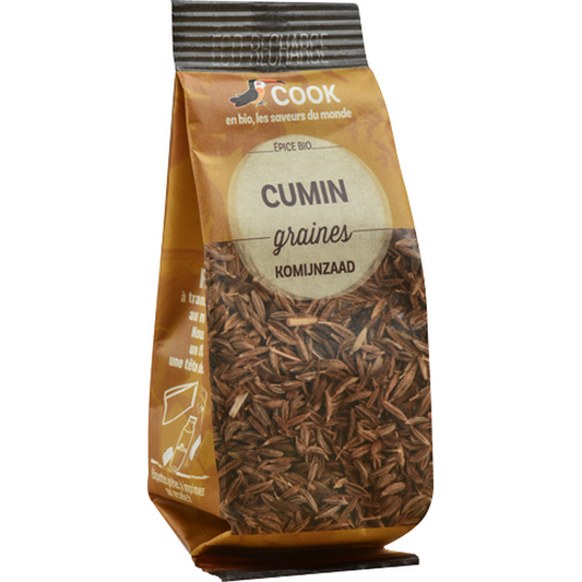 Cook épices -- DDM 28.08.2024 Cumin en graines biopartenaire (éco recharge) (origine Turquie) - 40 g