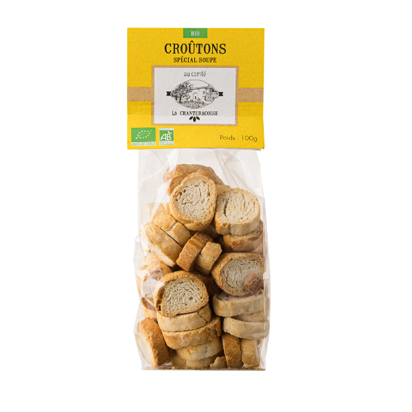 La Chanteracoise -- Croûtons bio comté - 100 g