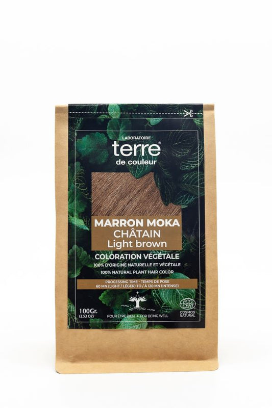 Terre De Couleur -- Coloration végétale marron moka - 100 g