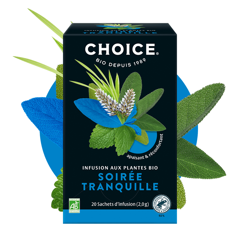 CHOICE -- Soirée Tranquille - 20 sachets - 40 g