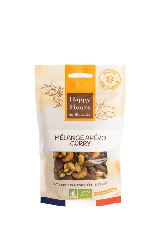 Happy Hours En Biovallée -- Sachet mélange curry bio - 115 g