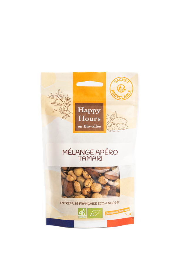 Happy Hours En Biovallée -- Sachet mélange tamari bio - 115 g