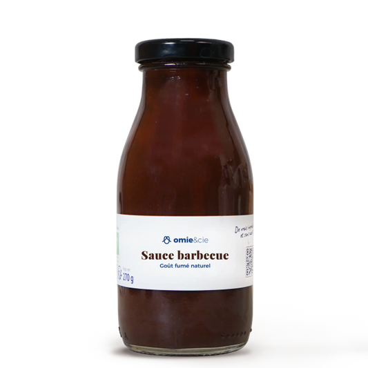 Omie -- Sauce barbecue bio au goût fumé naturel - 270 g