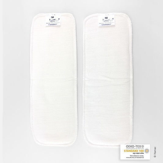 Hamac -- 2 boosters absorbants coton pour couche lavable (gots) - t.u