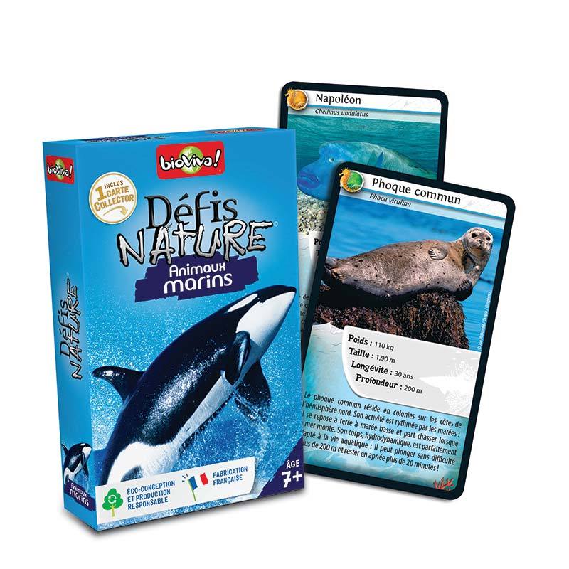 Bioviva -- Défis Nature - Animaux marins 7+